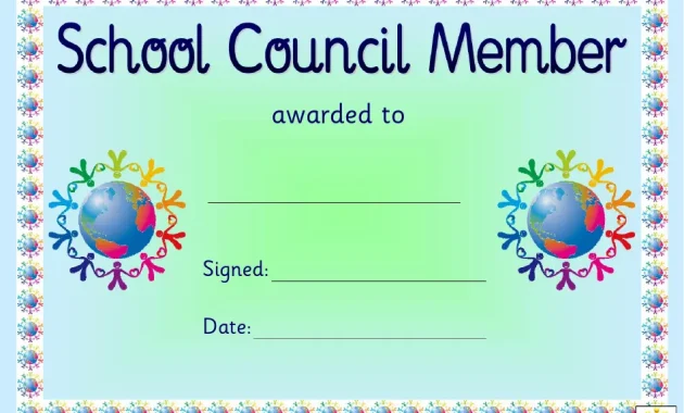 student council award certificate template, student council certificate template, school council certificate template, student council tax exemption certificate, certificate of completion student council, student council certificate of achievement, free printable student council certificates, student council certificates