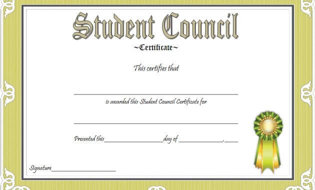 student council award certificate template, student council certificate template, school council certificate template, student council tax exemption certificate, certificate of completion student council, student council certificate of achievement, free printable student council certificates, student council certificates