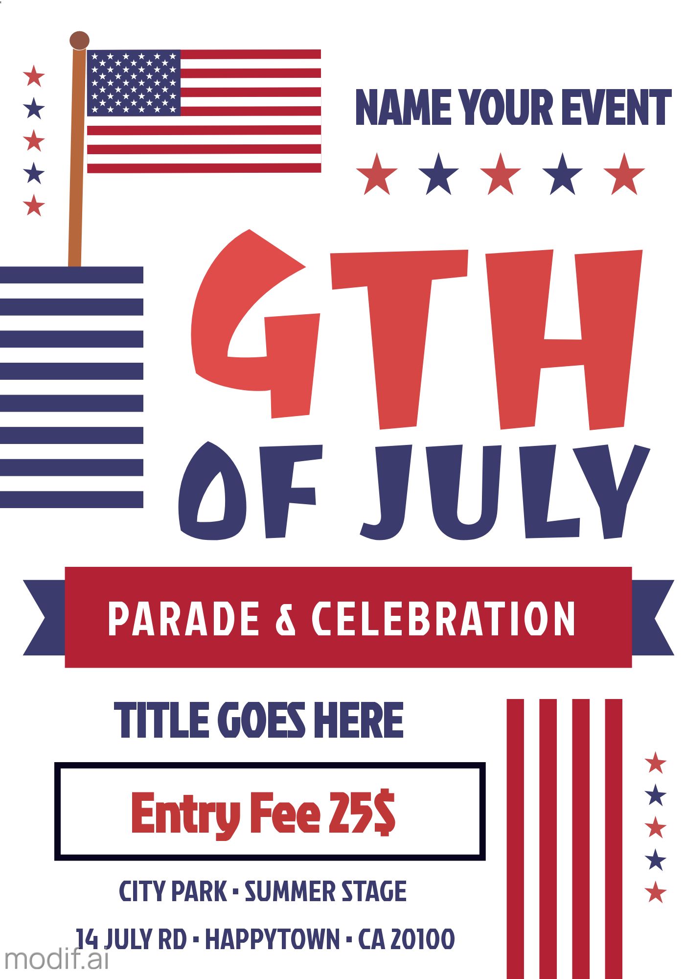 4th of July Celebration Flyer Template (1st Free Independence Party Design) 4th of july celebration flyer template, 4th of july block party flyer template, 4th of july picnic flyer template, 4th of july parade flyer template, 4th of july golf cart parade flyer, 4th of july flyer template, 4th of july party flyers, fourth of july party flyer template