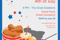 4th of July Potluck Flyer Template (1st Free Word Format) 4th of July Potluck Flyer Template (1st Free Word Format)