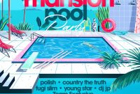 Epic Mansion Pool Party Flyer Template (1st Best Choice) Epic Mansion Pool Party Flyer Template (1st Best Choice)