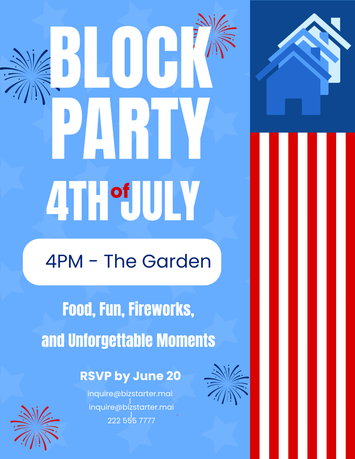Fourth of July Party Flyer Template Free Printable (2nd Best Pick) free 4th of july flyer templates, fourth of july party flyer template, 4th of july celebration flyer template, 4th of july event flyer template, fourth of july flyer template free, july 4th flyer templates free, 4th of july flyer template free, 4th of july flyer word template, 4th of july flyer printable