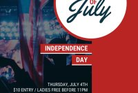 Fourth of July Party Flyer Template Free Printable (3rd Best Pick) Fourth of July Party Flyer Template Free Printable (3rd Best Pick)
