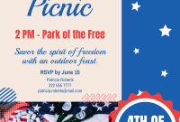 Free 4th of July Picnic Flyer Template (2nd Amazing Design) Free 4th of July Picnic Flyer Template (2nd Amazing Design)