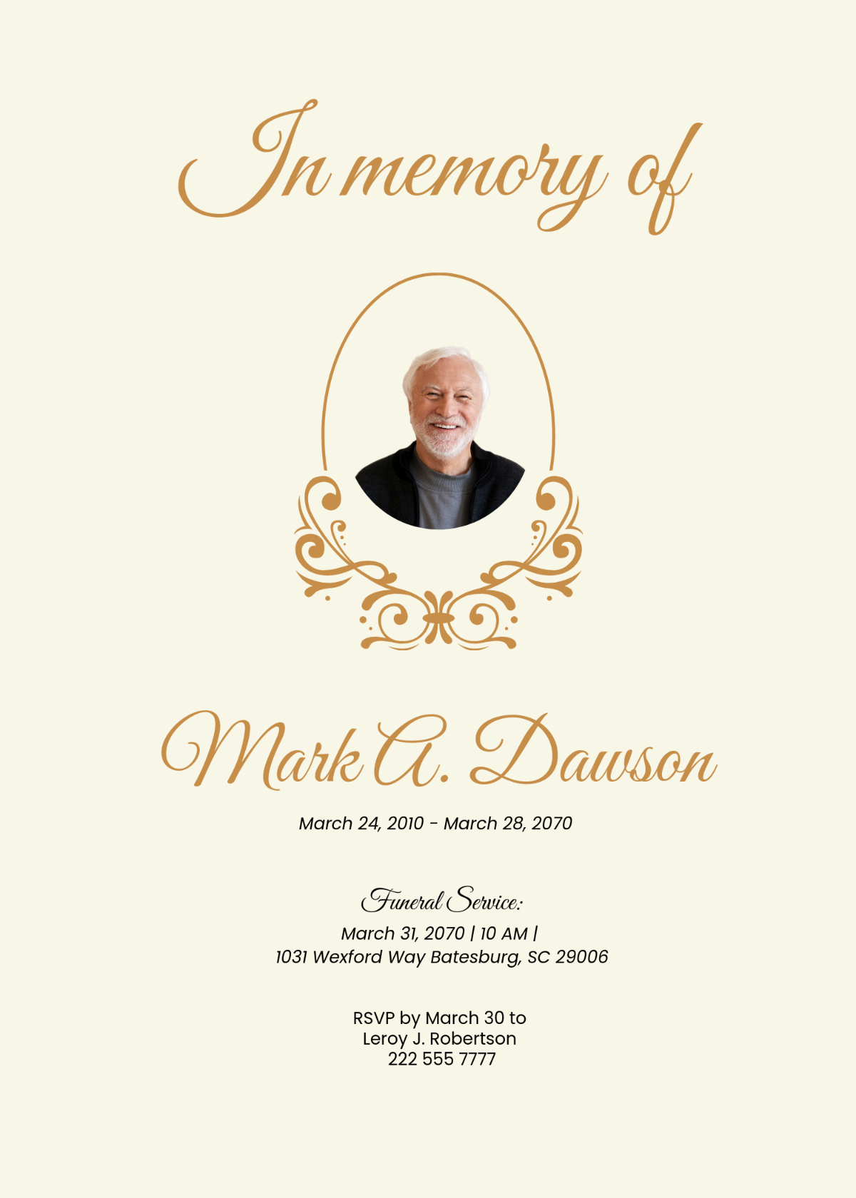 Funeral Service Flyer Template (2nd Free PSD Format) funeral flyer template, memorial flyer template, funeral home flyer template, free funeral announcement flyer template, funeral service flyer template, free editable funeral template download, free printable memorial flyer templates, funeral poster template, funeral poster design template