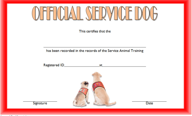 service dog certificate template, service dog training certificate template, emotional support dog certificate template, free service dog certificate printable, free printable service dog certificate, assistance dog certificate template, printable service dog certificate free, service dog certification template