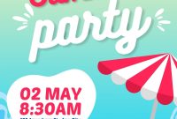 Summer Beach Party Flyer Template (2nd Free PSD Format)