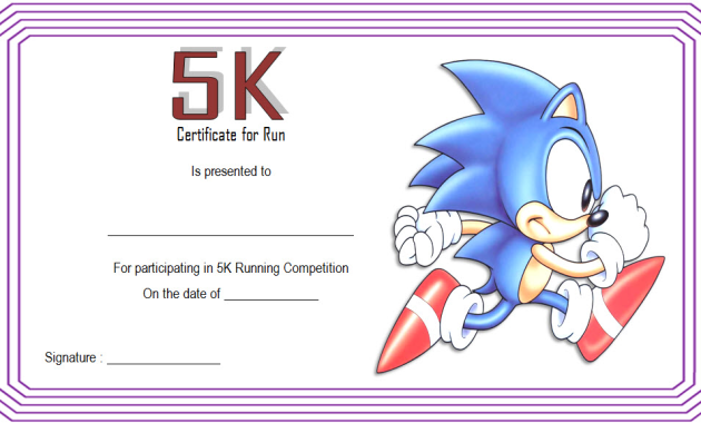 5k certificate template, 5k race certificate template, 5k run certificate template, 5k running certificate template, running certificate template, fun run certificate template, 5k winner certificate, couch to 5k certificate template