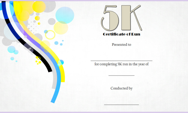 5k certificate template, 5k race certificate template, 5k run certificate template, 5k running certificate template, running certificate template, fun run certificate template, 5k winner certificate, couch to 5k certificate template