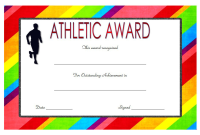 Athletic Award Certificate Template (2nd Free Printable Format) Athletic Award Certificate Template (2nd Free Printable Format)