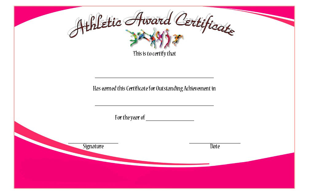 2025 Free Athletic Certificate Templates: Reward and Recognize! 1 athletic certificate template, free athletic certificate templates, athlete of the year certificate template, athletic award certificate template, athletic participation certificate template, athletics certificate template word, free editable sports certificate template, free sports certificate template word, sports certificate template free download