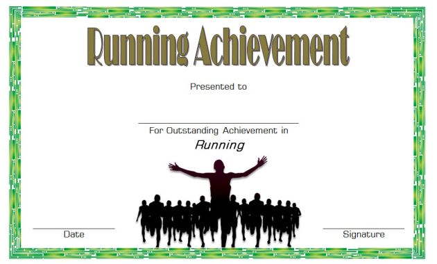 printable running certificate template, running certificate template word, running award certificate template, running club certificate templates, running race certificate template, 5k run certificate template, cross country running certificate templates, fun run certificate template