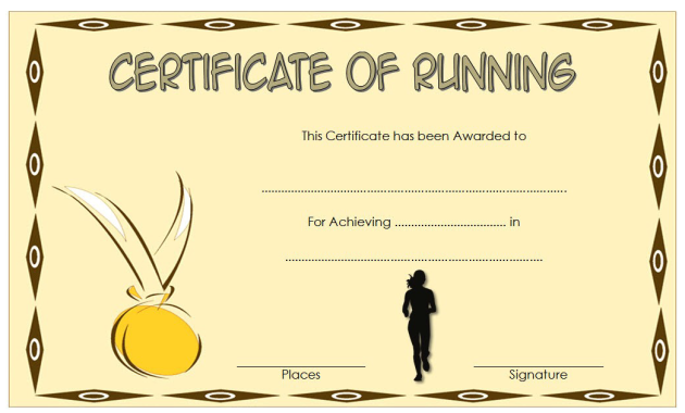 printable running certificate template, running certificate template word, running award certificate template, running club certificate templates, running race certificate template, 5k run certificate template, cross country running certificate templates, fun run certificate template