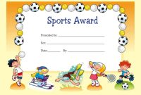 Free Sports Certificate Template Word (2nd Editable Format) Free Sports Certificate Template Word (2nd Editable Format)