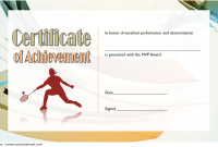Badminton Award Certificate Template (2nd Free Championship Design)