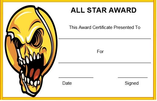 Free Printable Baseball Certificate Template (7+ New Designs) 3 free printable baseball certificate template, baseball award certificate template, free baseball certificate templates, baseball certificate template word, baseball all star certificate template, all star baseball certificate template, youth baseball certificate template, baseball camp certificate template, funny baseball certificates
