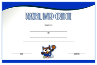 Basketball Award Certificate Template (2nd Free Tournament Design) Basketball Award Certificate Template (2nd Free Tournament Design)