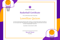 Basketball Championship Certificate Template (2nd Best Sample) Basketball Championship Certificate Template (2nd Best Sample)