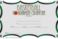 Basketball Tournament Certificate Template (2nd Free Word Format) Basketball Tournament Certificate Template (2nd Free Word Format)