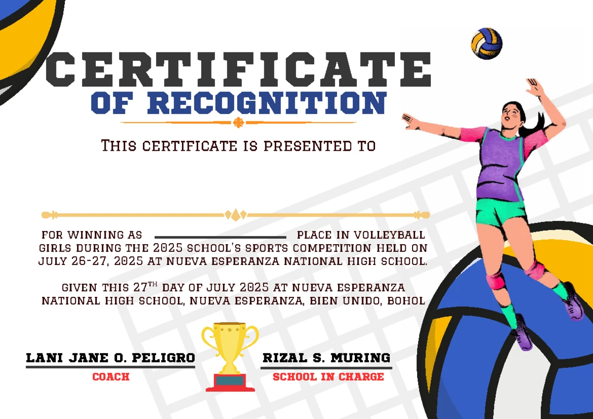 volleyball tournament certificate, volleyball champion certificate template, volleyball championship certificate, certificate of recognition volleyball league, volleyball participation certificate template, volleyball certificate template free download, volleyball certificate template word