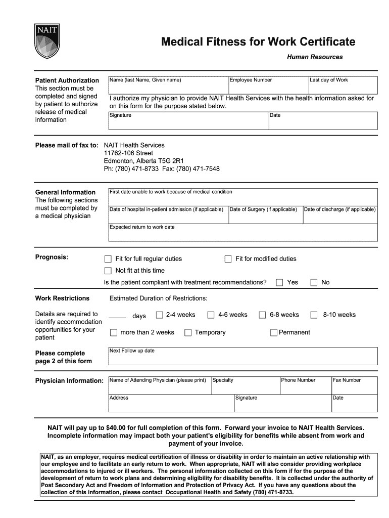 Fit to Work Medical Certificate Template (3rd Free Fillable Form) medical fitness certificate template, medical certificate fit to work template, fit to work medical certificate template, medical fitness certificate for job, medical fitness certificate form, form of medical fitness certificate, physically and mentally fit certificate, free printable medical fitness certificate, medical fitness certificate pdf, medical certificate of fitness sample