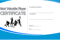 Free Basketball MVP Certificate Template (3rd Superb Design) Free Basketball MVP Certificate Template (3rd Superb Design)