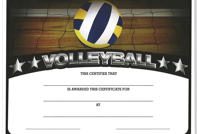 Free Printable Volleyball Certificate Template (2025 Best Edition) 1 Free Printable Volleyball Certificate Template (2025 Best Edition)