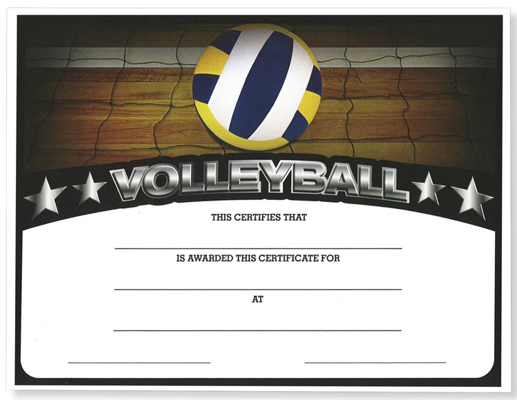 free printable volleyball certificate template, volleyball award certificate template, volleyball tournament certificate, volleyball certificate template free download, volleyball certificate template word, volleyball certificate design