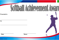 Free Softball Award Certificate Template (2nd Best Achievement Design) Free Softball Award Certificate Template (2nd Best Achievement Design)
