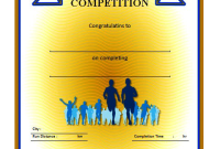 Marathon Certificate Template Word (1st Free Editable Format) Marathon Certificate Template Word (1st Free Editable Format)