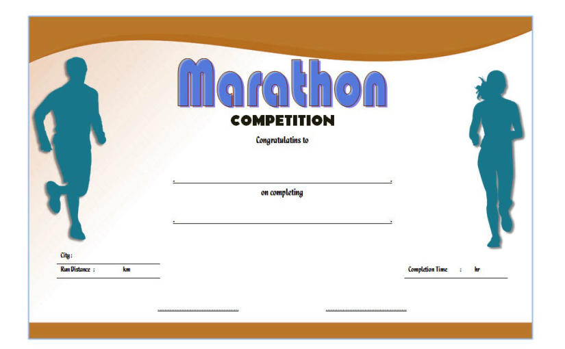 Free Marathon Certificate Template: Positive Recognition for Every 2025 Runner! 1 Free Marathon Certificate Template: Positive Recognition for Every 2025 Runner!