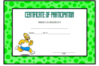 Marathon Certificate of Participation (2nd Free Customizable Template) Marathon Certificate of Participation (2nd Free Customizable Template)
