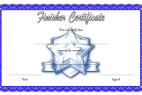 Marathon Finisher Certificate Template (1st Free Odd Design) Marathon Finisher Certificate Template (1st Free Odd Design)