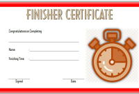 Marathon Finisher Certificate Template (2nd Free Odd Design) Marathon Finisher Certificate Template (2nd Free Odd Design)