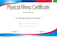 Physical Fitness Certificate Template in Word (2nd Free Editable Format) Physical Fitness Certificate Template in Word (2nd Free Editable Format)