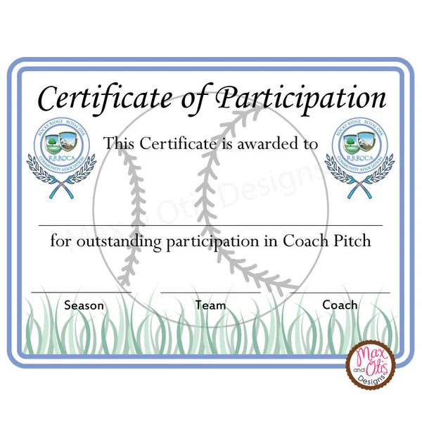Softball Participation Certificate Template (2nd Free Printable Format) softball certificate template free, free softball award certificate template, softball coaching certificate printable, softball participation certificate, youth softball certificate templates, softball certificate templates for word, free printable softball certificate templates