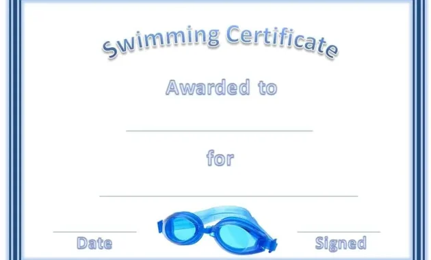 swimming certificate template, swimming competition certificate template, swim lesson certificate template, swimming lesson gift certificate template, swim team certificate template, swimming award certificate template, free printable swimming certificate template, swimming certificate templates free download