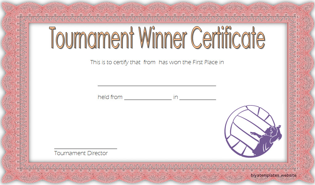Volleyball Champion Certificate Template (1st Free Tournament Design) volleyball award certificate template, volleyball mvp certificate, volleyball champion certificate template, volleyball tournament certificate, free volleyball award certificate templates, volleyball certificate template free download, volleyball certificate template word, volleyball certificate design, volleyball award certificate ideas