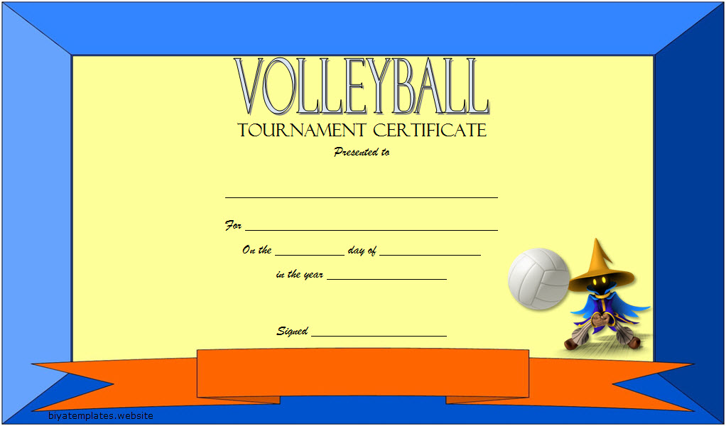 Volleyball Tournament Certificate Template (1st Free Word Format) volleyball tournament certificate, volleyball champion certificate template, volleyball championship certificate, certificate of recognition volleyball league, volleyball participation certificate template, volleyball certificate template free download, volleyball certificate template word