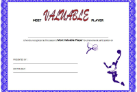 Basketball MVP Certificate Template (1st Free Unique Design) Basketball MVP Certificate Template (1st Free Unique Design)