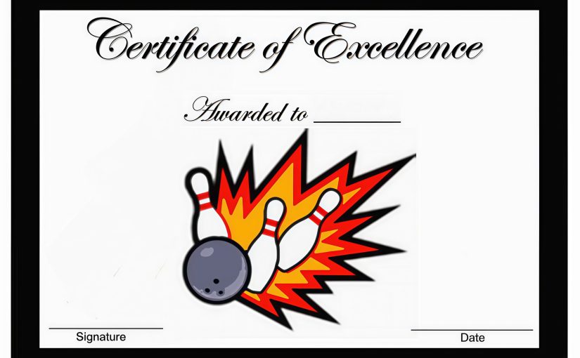 Bowling Award Certificate Template Free Download (2025 New Designs)