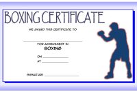 Boxing Certificate Template Free Download (2nd Stunning Design) Boxing Certificate Template Free Download (2nd Stunning Design)