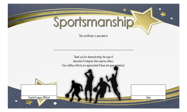 certificate of sportsmanship, good sportsmanship certificate printable, sportsmanship award certificate, nfhs sportsmanship certificate, sportsmanship certificate templates, free editable sports certificate templates, free printable sports certificate template, free printable sports award certificate, printable sports certificate template