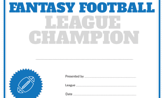 fantasy football certificate template free, football certificate template free download, rugby certificate template, football award certificate template, football certificate of participation template, football tournament certificate template, youth football certificate templates, printable football certificate templates