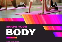 Fitness Flyer Template (1st Free Professional Design)