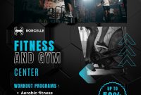 Fitness Gym Flyer Template (2nd Free Hilarious Design)
