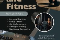 Fitness Gym Flyer Template (3rd Free Hilarious Design)