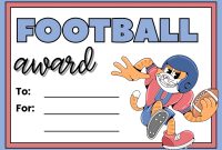 Football Award Certificate Template (2nd Free Fillable Format) Football Award Certificate Template (2nd Free Fillable Format)