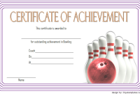 Free Bowling Certificate of Achievement Template (3rd Word Format) Free Bowling Certificate of Achievement Template (3rd Word Format)