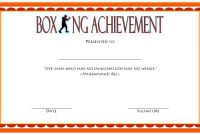 Free Boxing Award Certificate Template (2nd Achievement Design) Free Boxing Award Certificate Template (2nd Achievement Design)